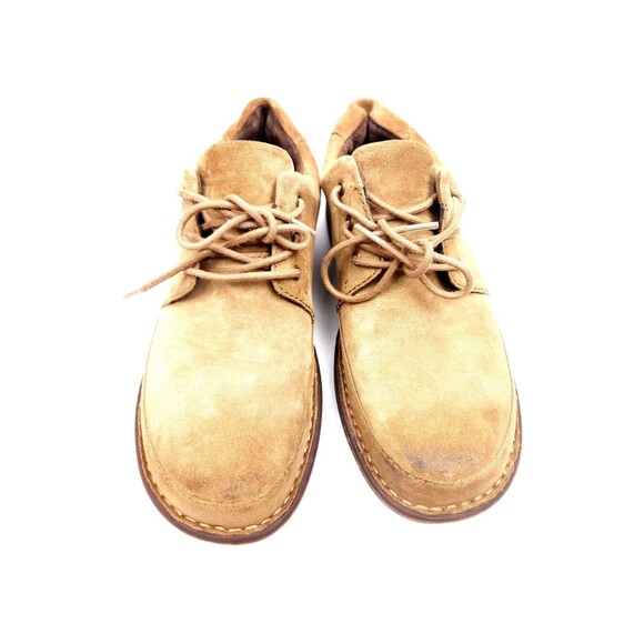 Born Mens Nigel 3-Eye Oxford Rust Brown Suede Distressed Size 9.5 M Shoes main image 6